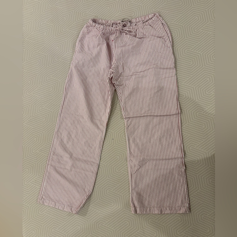 Brandy Melville Striped Red and White Pants